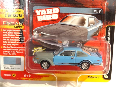 JOHNNY Lightning 1A - Street FREAKS 项目进展 - 1976 PLYMOUTH ROAD RUNNER — 第 1/3 张图片