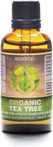 Australian Tea Tree Essential Oil Organic Natural Aromatherapy Therapeutic Oils - Picture 1 of 6
