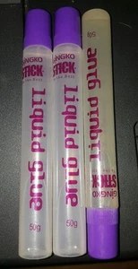LOT OF 3 Gingko STICK Liquid Glue Sticks - Picture 1 of 4