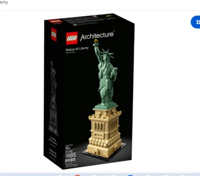 LEGO ARCHITECTURE: Statue of Liberty (21042) - Image 1 of 4