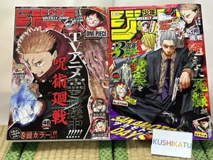 Weekly Shonen Jump 2023 #48 #49 Set 2 Shueisha Comic Magazine Import Japan - Picture 1 of 5