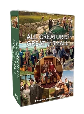 ALL CREATURES GREAT AND SMALL - The Complete Series, Season 1-6 NEW DVD 12-Disc Foto 1 de 2