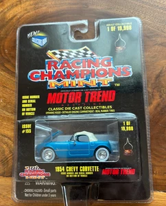 Chevy Corvette 1954 Racing Champions Mint Motor Trend azul escala 1:53 - Imagen 1 de 5