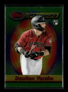 2021 Topps Finest Flashbacks #120 Daulton Varsho RC Arizona Diamondbacks - Bild 1 von 2