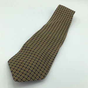 Villa Bugatti Silk Tie Geometric Pattern Made In Italy - Picture 1 of 4