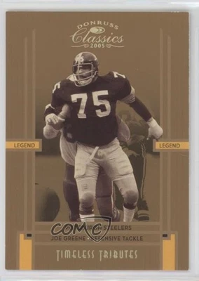 Donruss Classics Legend Timeless Tributes 2005 bronce/100 Joe Greene #141 patio Foto 1 de 2