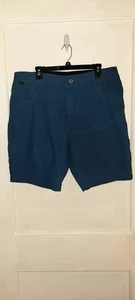 Kuhl Born In the Mountains Shorts Mens Blue Hiking Climbing Performance Size 38 - Picture 1 of 4