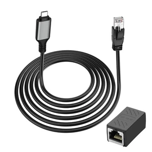 XMSJSIY USB Type C to Ethernet Cable Gigabit LAN Network 1 Gbps Type C Male to R - Picture 1 of 7