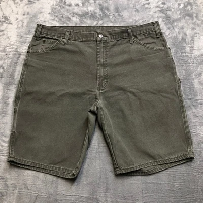 Dickies Canvas Cargo Shorts Men's Size 40 Gray - Image 1 of 4