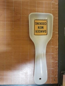 Set Of 2 DANGER MEN COOKING spone Rest vintage Ande Rooney  Inc - Picture 1 of 6