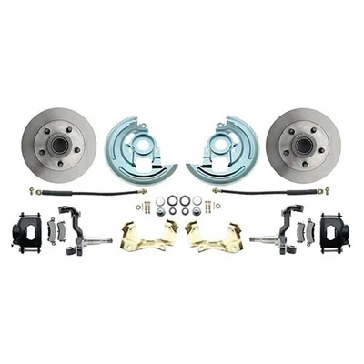 64-74 GM A/F/X 机身 11 英寸盘式制动器套件,Std Rtr,Blk 卡钳 — 第 1/4 张图片