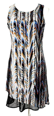 Vestido Cato Mujer Talla 6 Funda Sin Mangas Capas Blusa Carrera Clásica Foto 1 de 4