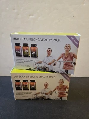 doTERRA Lifelong Vitality Pack, Nuevo Stock Antiguo Sellado de Fábrica Caducado Antienvejecimiento Foto 1 de 4