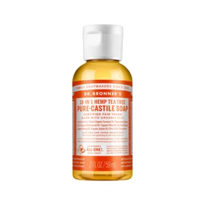 Dr. Bronner's Pure-Castile Soap Liquid (Hemp 18-in-1) Tea Tree 59ml - Picture 1 of 1