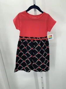 Healthtex Size 5T Girls Short Sleeve Dress - Picture 1 of 2