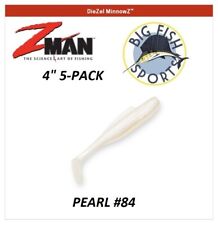 Z-Man Zman Diezel Minnow 4 5pk Pearl - Dmin-84pk5