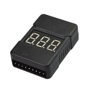 RC Battery Low Voltage Alarm 2S-8S 0.5V-36V Buzzer Indicator Checker Tester LED - Bild 1 von 1