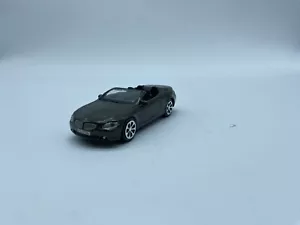 BMW 645 CI CONVERTIBLE MODEL CAR - BURAGO - 1:43 SCALE "NO BOX" - Picture 1 of 4