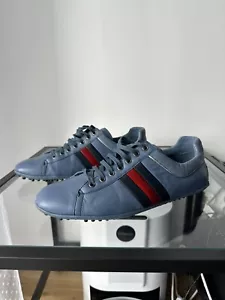 Gucci Europe Exclusive Car Shoe Drivin Lace Up Sneakers - Picture 1 of 18