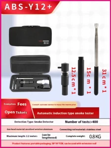 Smoke and Temperature Sensing Two-in-one Maintenance Smoke Temperature Gun - Picture 1 of 18