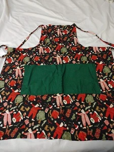 Handmade Christmas Santa Apron C2 - Picture 1 of 10