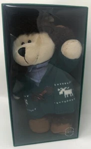 2016 Limited Edition Starbucks Bearista Boy Bear with Christmas Sweater and Box - Picture 1 of 7