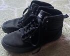 Vans Mens Black Casual Shoes Sneakers Size 6.5 - EEUC!