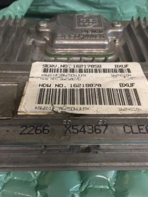 16217058 Pontiac Grand Prix o Grand Am 1997 ecm ecu computador Foto 1 de 2