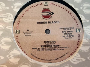 RUBEN BLADES 12" SINGLE RECORD/CAMINANDO/ORIGINAL 1991 SONY/SALSA/BRAND NEW!!! - Picture 1 of 4