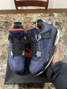 Jordan 4 Winter Loyal Blue 2019 Größe 8 Brandneu - Bild 1 von 16