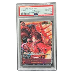 Monkey D. Ruffy Alternate Art PSA 10 OP05-060 Japanese One Piece Card Game Mint - Bild 1 von 1
