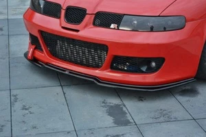 Frontdiffusor Diffusor Maxton Design glänzend schwarz ABS für Seat Leon Mk1 Cupra - Bild 1 von 4