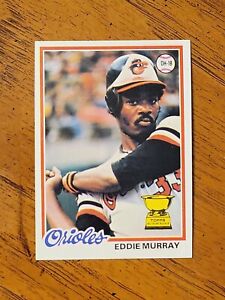1978 Topps  #36 Eddie Murray EX-EXMINT #3