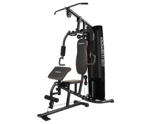 Powertrain Multi Station Home Gym With 68kg Weights Preacher Curl Pad - Picture 1 of 11