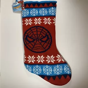 NEW Ruz Marvel Spider-Man 18" Avengers Super Hero Holiday Christmas Stocking - Picture 1 of 3