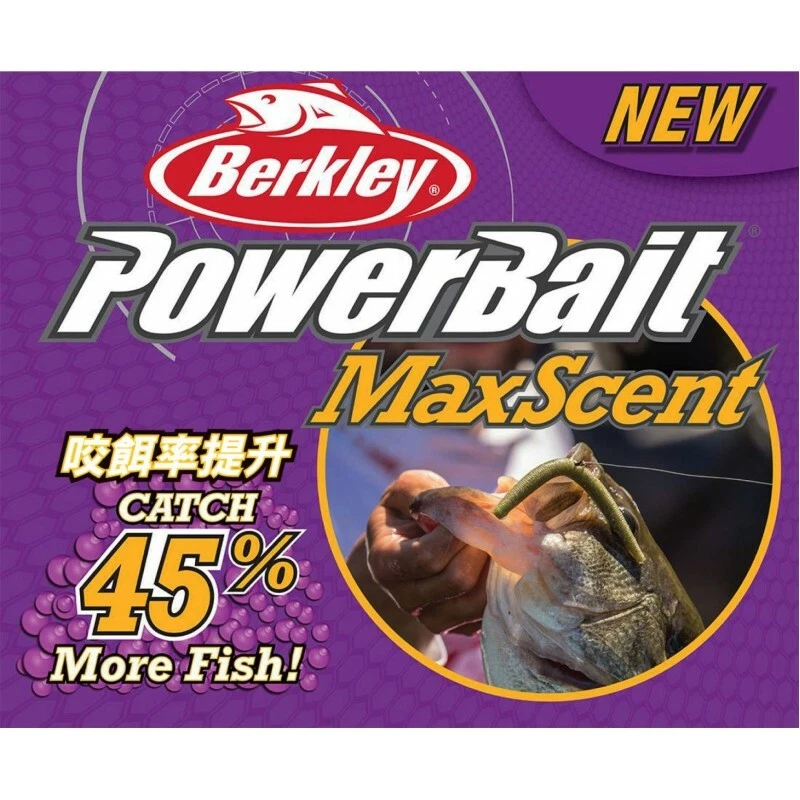 SALE - Berkley PowerBait MaxScent 5.5" D-Worm - Choose Color - Image 1 of 1