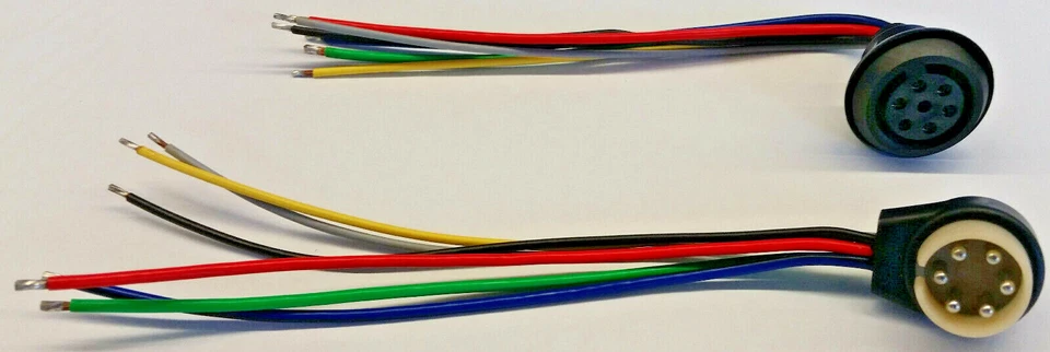Multi Connector For Wiring Harness 6 Pin Fits Porsche 911 F G Model - Image 1 of 1