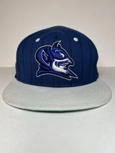 Vintage Duke Blue Devils Zephry Pinstripe Two Tone Adjustable Snapback Cap - Picture 1 of 4