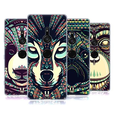FUNDA HEAD CASE DESIGNS CARAS DE ANIMALES AZTECAS 3 GEL SUAVE PARA TELÉFONOS SONY 1 Foto 1 de 4