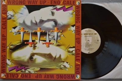 Brian Eno John Cale Wrong Way Up First Press Opal Records Vinyl LP 1990 NM - Image 1 of 4