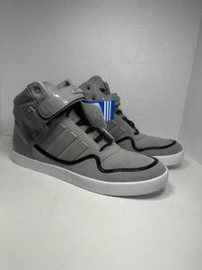 Adidas New Freemont Mid Leather Trainers Size 11.5 G47800 Grey - Picture 1 of 8