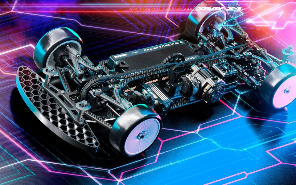 XRay 300041 - X4'25 1/10 4x4 Touring Car Kit, Aluminio Edición Flex Foto 1 de 1