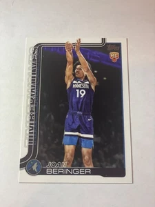 2025-26 Topps Basketball #217 Joan Beringer RC - Picture 1 of 2