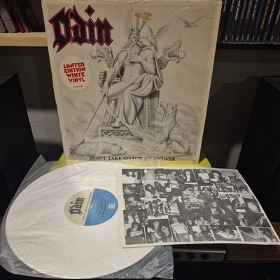 Odin 'Dont Take No for an Answer' Heavy Metal White Vinyl Pressing Record Rare - Image 1 of 4