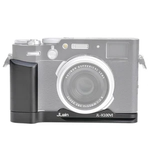 Aluminum L-Shaped Handle Grip w/Quick Release Plate for Fujifilm X100VI Camera - Picture 1 of 16