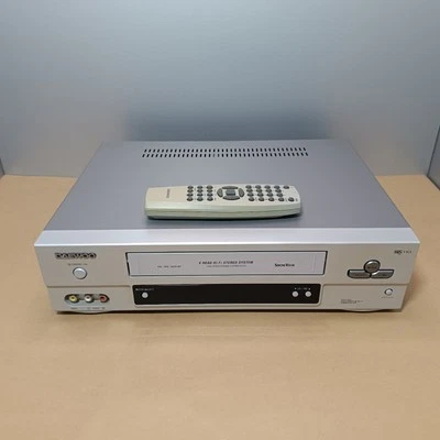 Daewoo ST737 Videorecorder - VHS 6 Head Hi-Fi Stereo System + Fernbedienung - Bild 1 von 4