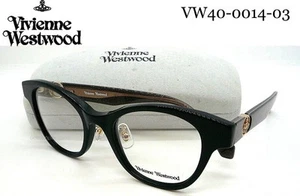 Vivienne Westwood Glasses Frame VW40-0014-03 Black Wellington Japan New Unused - Picture 1 of 5