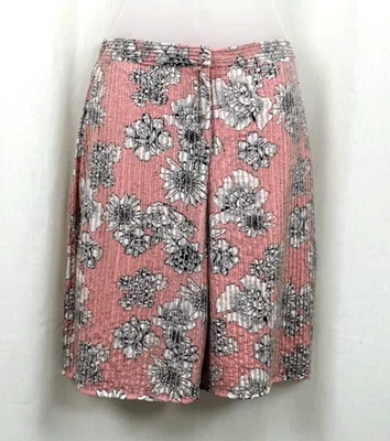 Pantalón corto relajado rosa con estampado floral adornado de ASOS Reino Unido 6 PVP £40 NH10 BB 09 Foto 1 de 4