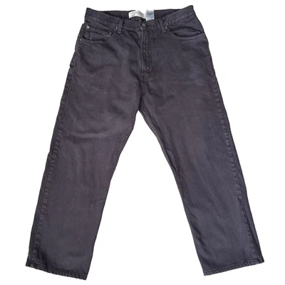 LEVI'S 505 Mens 34x28 ACTUAL Jeans Denim Dyed Purple Faded Regular Fit Y2K Retro - Image 1 of 4