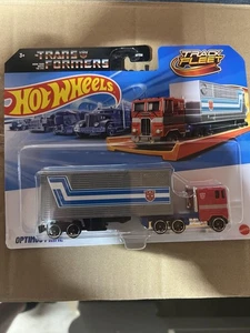The Transformers Hot Wheels OPTIMUS PRIME (2025 HW Track Fleet) - Picture 1 of 1